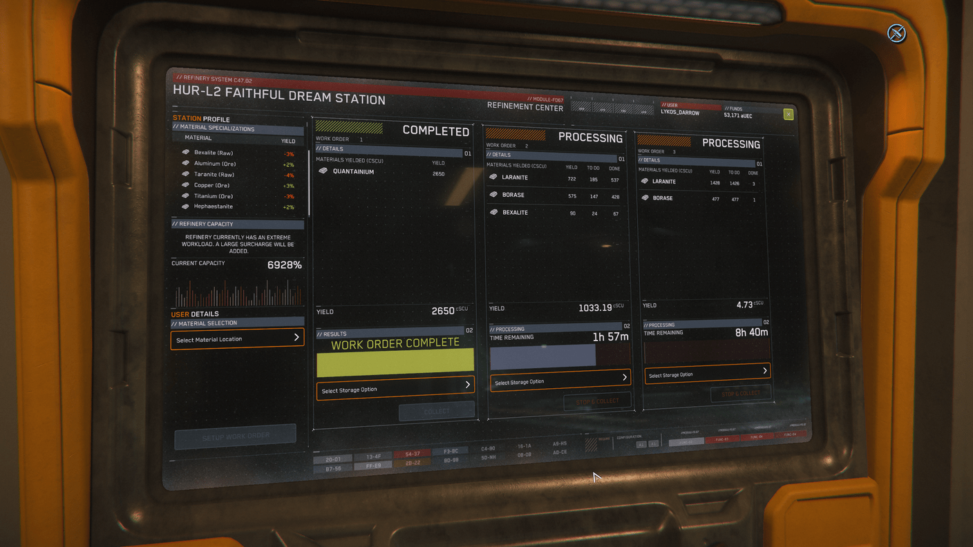 Refinery Work Orders